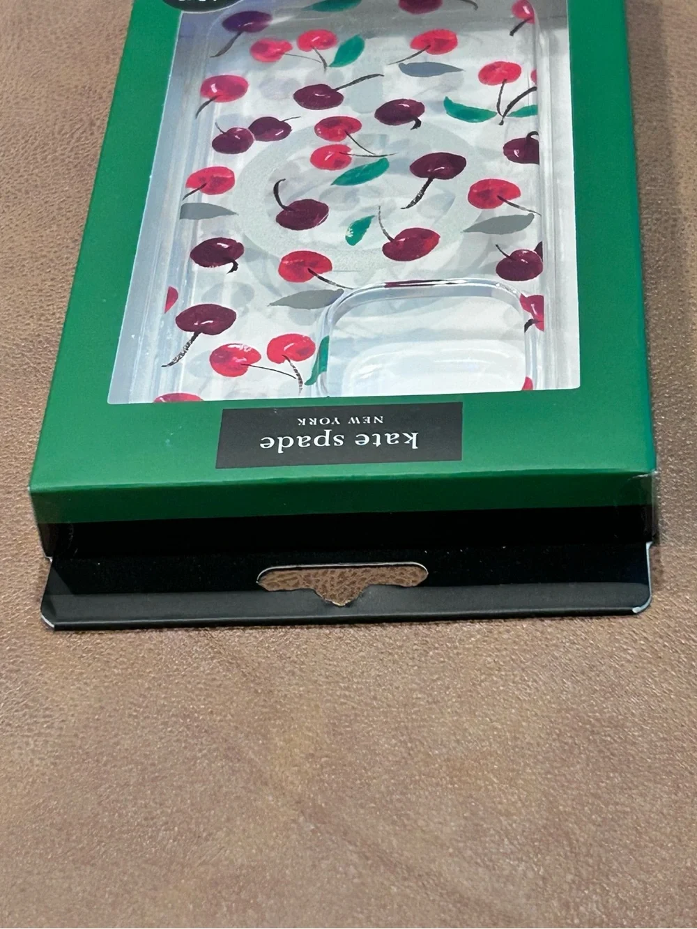 kate spade Clear Cherry Pattern iPhone 16 Pro Max Case MagSafe New in Box